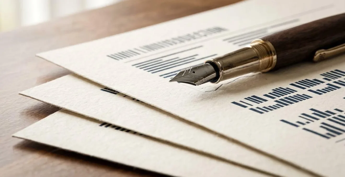 Financial planning documents showing multiple business scenario projections