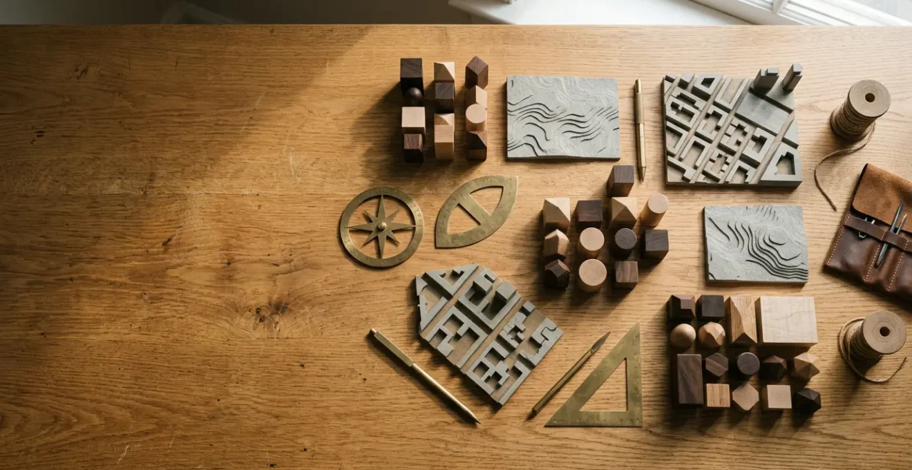 Strategic business planning visualization depicting geomarketing analysis for franchise site selection with spatial data overlays