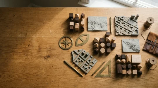 Strategic business planning visualization depicting geomarketing analysis for franchise site selection with spatial data overlays