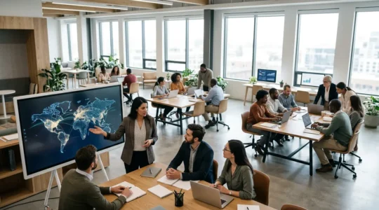 Strategic communication planning across global markets with local cultural adaptation