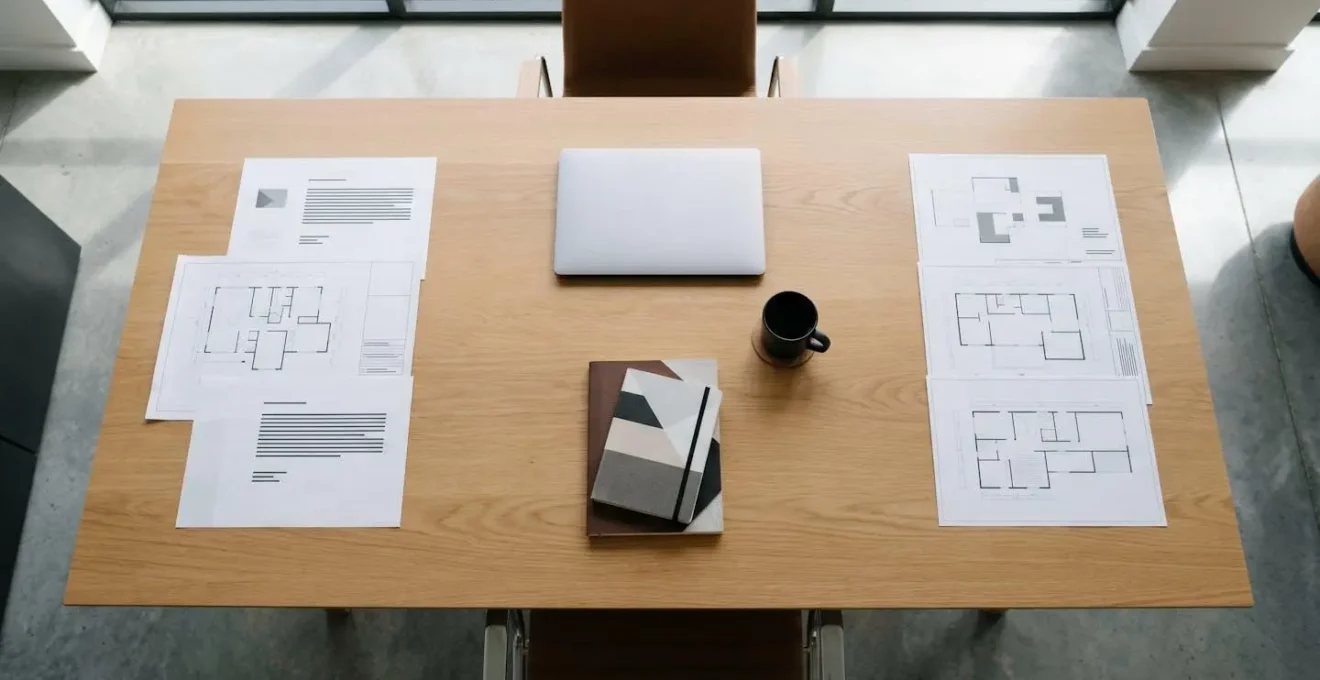 Business planning workspace showing scenario analysis methodology